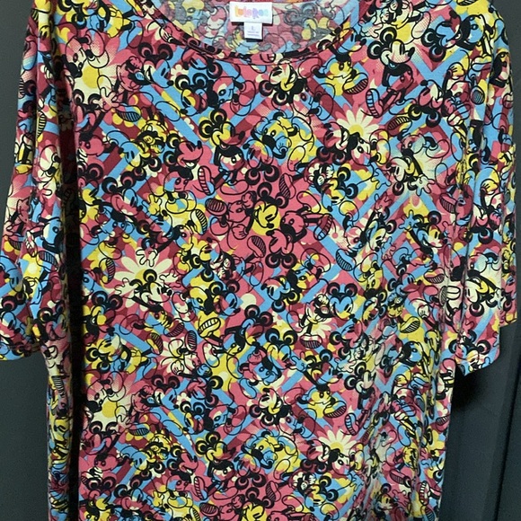Disney style lularoe blouse size L - Picture 4 of 5